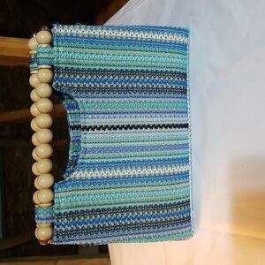 Haute Hippie striped handbag